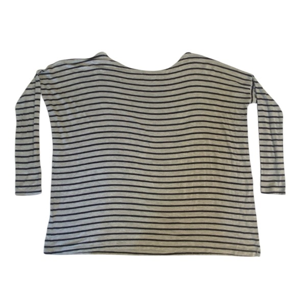 Piko 1988 Long Sleeve Striped Grey & Black Dolman Shirt - Picture 9 of 9